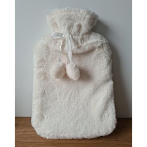 Rubberen warmwaterkruik pluche