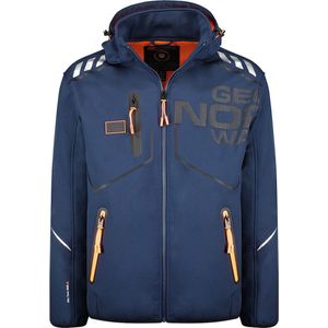 Geographical Norway Softshell Heren Jas Robin Navy - L
