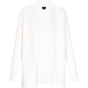 DreiMaster Klassik Gebreid vest  offwhite