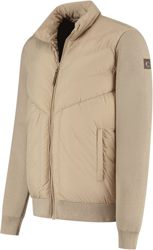 Travelin - Damian - Outdoorvest - Gevoerd - Zand