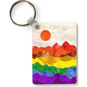 Sleutelhanger - Pride - Gay - Regenboog - Uitdeelcadeautjes - Plastic