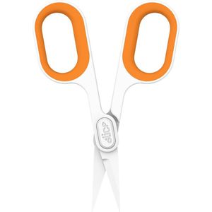 Slice 10546 Universele schaar Linkshandig, Rechtshandig 132 mm Oranje, Wit