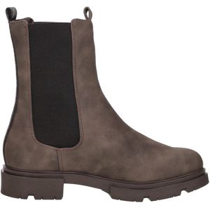 Sub55 - Enkellaarsjes Plat - Donkerbruin