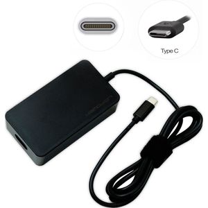 90W Notebook adapter met USB Type-C 90W Oplader geschikt voor Macbook / Tablets / Smartphones en Laptops met USB-C poort
