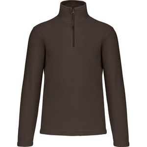Kariban Enzo - Fleece met ritskraag K912 - Chocolate - XL