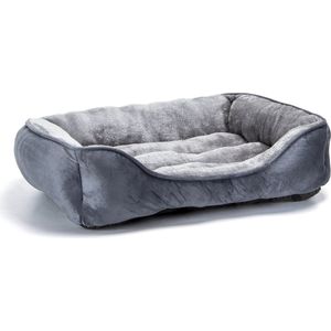 Nobleza M21 - Hondenmand - Hondenbed - 87x77x20 cm - XL - Grijs