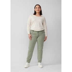 s.Oliver - Slim-Fit - Katoenen Satijnen Broek - Jeans