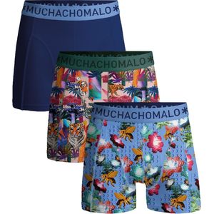 Muchachomalo Boys Boxershorts - 3 Pack - Maat 158/164 - 95% Katoen - Jongens Onderbroeken