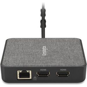 Kensington USB4 Mobiel Dockingstation - Hub 100W- Zwart