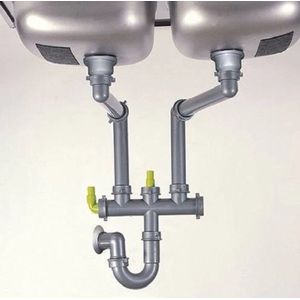 Franke Spazio 3 Sifonset 3 bakken Plumbing Kit 112.0175.981