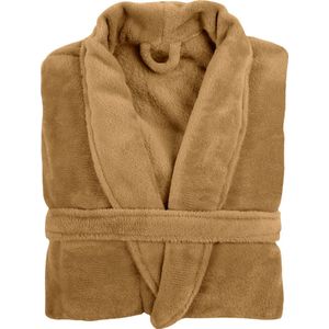 TISECO HOME STUDIO - Kamerjas - MICROFLANNEL COSY - S/M - 100% polyester - Indian tan