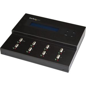 StarTech.com USBDUPE17 media- en dataduplicator Duplicator voor USB-flashstations 7 kopieën Zwart