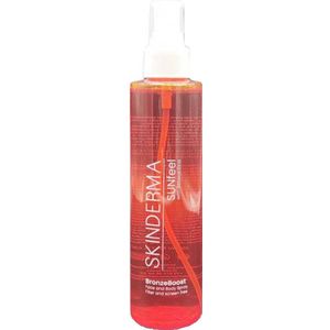 Skinderma SUNfeel BronzeBoost / tanning booster spray voor gezicht en lichaam 200 ml