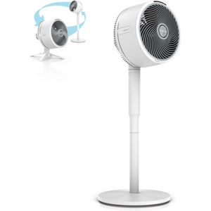 Shark FlexBreeze Statief- én Tafelventilator - 24 uur Accuduur - Krachtig én Fluisterstil - Inclusief Afstandsbediening & InstaCool Waternevelaar - FA220EU