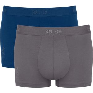 Sloggi - SLG Base Trunk C2P - Onderbroek - Grijs Blauw