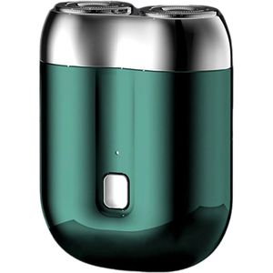 Krachtige 2-Blade Scheerapparaat - Usb Oplaadbare 2-Kop Body Shaver + Precisie/Baardtrimmer - Lichtgewicht en Comfortabel - Perfecte Lichaamshaar Verzorging voor Dames en Heren en de Beste Reiseditie - Kleur: Groen
