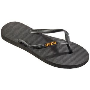 BECO dames teenslippers - zwart - maat 42-43