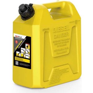 Seaflo - Diesel Jerrycan - 20L - Robuust en Betrouwbaar voor Maritiem Gebruik
