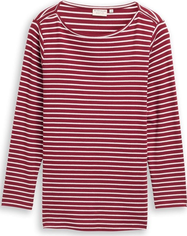 Tom Tailor - Longsleeve - Gestreept - Katoen
