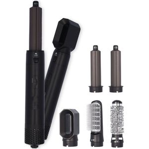 V&M Beauty - Airstyler - 5 in 1 Krultang - Krulföhn, - Multistyler - Zwart