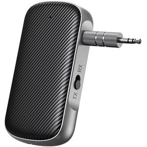 Bluetooth 5.3 - Audio Transmitter en Receiver - Zwart - 3.5mm Jack AUX - 13 Uur Batterij