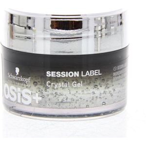 Schwarzkopf Session Label Osis+ Crystal Gel Strong Hold Concentrated Gel 65ml