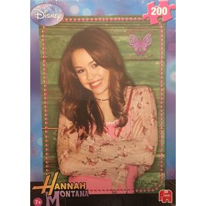 Jumbo Puzzel Hannah Montana Disney - Legpuzzel - 200 stukjes