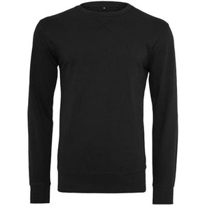 Lichtgewicht crew Sweatshirt Black maat L