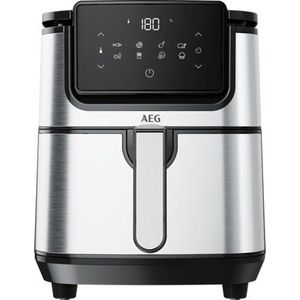 AEG AF6-1-4ST Enkel 3,5 l Vrijstaand 1500 W Heteluchtfriteuse Zwart, Roestvrijstaal