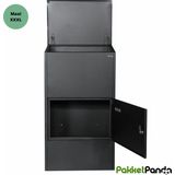 XXXL PakketPanda® - Maxi - Pakketbrievenbus - Brievenbus - Pakketbox - Vrijstaand en Hangend - Extra Groot