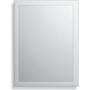 Plieger spiegel rechthoekig met bevestiging en facetrand 40x60 cm