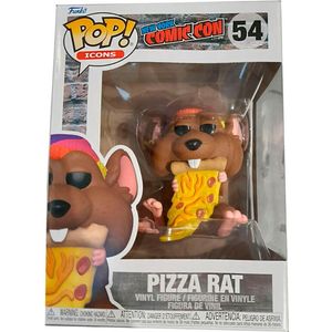 Funko Pop! Ad Icons: Pizza Rat Purple Hat - Brown Fur [NYCC 2021] #54
