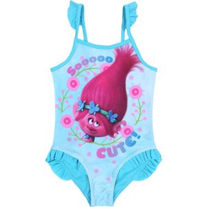 Turquoise eendelig badpak TROLLS