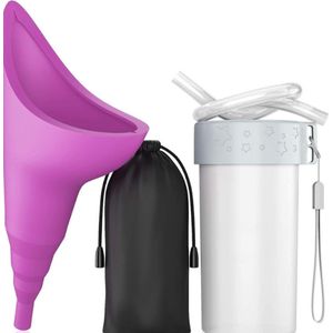 Plasuit voor Vrouwen - Plastuit - Hygiënische Urinefunnel - Compact en Draagbaar