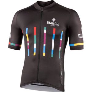 Bianchi Milano FANACO Fietsshirt korte mouwen Heren Zwart - NERO - 3XL