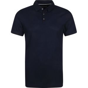 Suitable - Jon Polo Donkerblauw - Modern-fit - Heren Poloshirt Maat XL