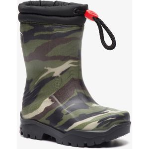 Dunlop Blizzard kinder sneeuw/regenlaarzen - Groen - 100% stof- en waterdicht - Maat 26 - Snowboots