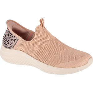 Skechers Slip-Ins Ultra Flex 3.0 - New Energy 150182-TNBK, Vrouwen, Beige, Sneakers,Sportschoenen, maat: 37