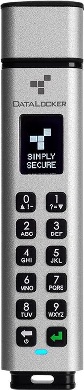Origin Storage - DataLocker Sentry K350 - USB-stick - Zilver - 64 GB, USB Type-A, 220 MB/s