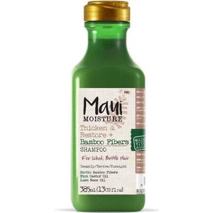 Maui Moisture Thicken & Restore Bamboo Fiber Shampoo 385 ml - vrouwen - Voor Verzwakt en breekbaar haar