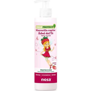 Nosa Protect Triple Action Tea Tree Hair Mask 250ml met aardbeigeur