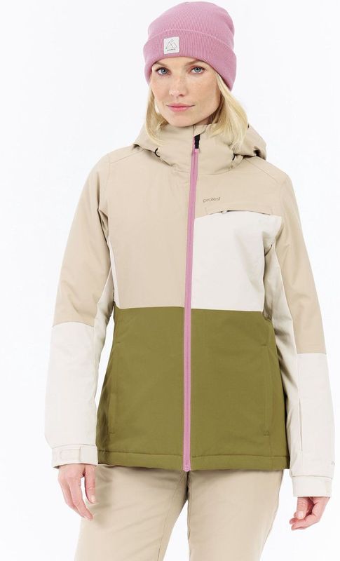 Protest - Prtsina - Skijas Dames - Winterjas - Willow Green - Waterkolom 10K