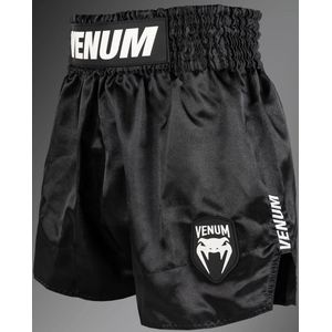 Venum Classic Evo Muay Thai Shorts Zwart Wit - S