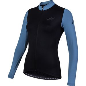 NALINI AIW LW LADY JERSEY LONG SLEEVE 2.0 ZWART/BLAUW Maat M