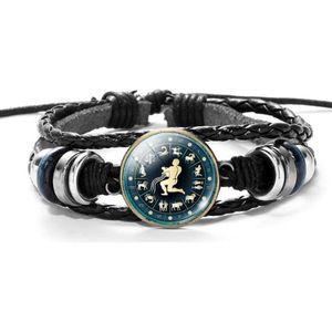 Akyol - Waterman sterrenbeeld armband - aquarius horoscoop - astrologie - Armband Dames - Armband Heren