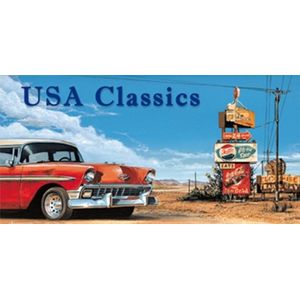 USA Classics,  wand- reclamebord 20x30cm