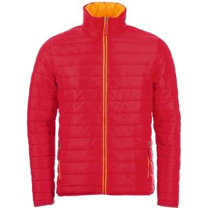 SOLS Herenrit Gewatteerd Waterafstotend Jasje (Rood)