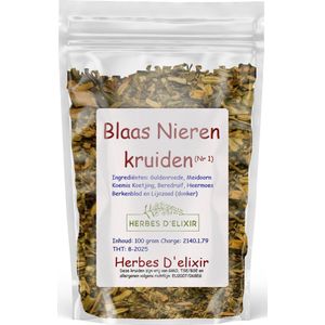 Blaas en Nieren kruiden - kruidenthee - losse thee - 100 gram