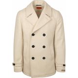 Suitable - Caban - Ecru - Wol Blend - Heren - Tussenjas