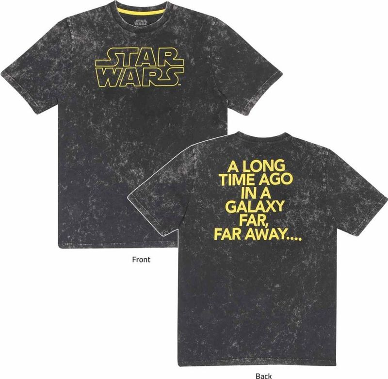 Disney - Star Wars - In A Galaxy Far Far Away - T-shirt - Grijs